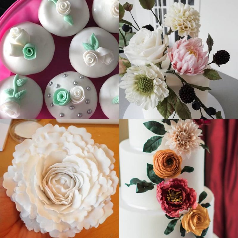 Sugar Flowers Progress Over 3 Years